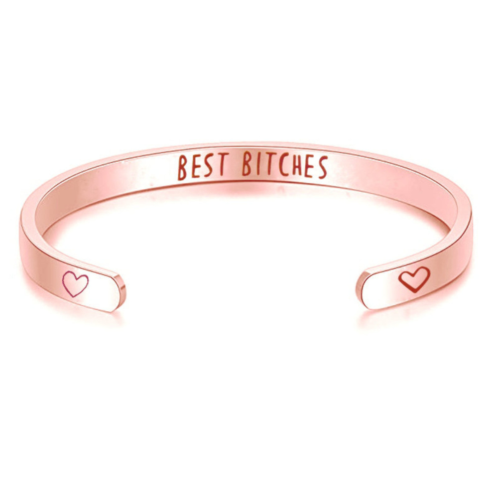 Best Bitches Bracelet/Bangle Rose Gold